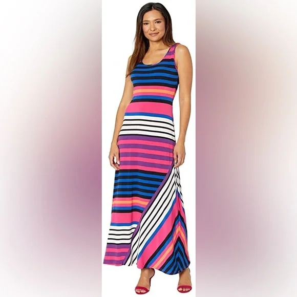calvin klein maxi striped dress Calvin Klein | Dresses | Calvin Klein Maxi Striped Dress